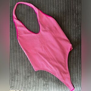NEVER WORN WILD FABLE HOT PINK BODY SUIT